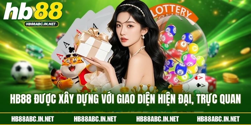 HB88 được xây dựng với giao diện hiện đại, trực quan
