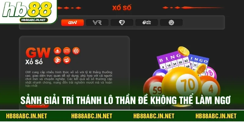 Sảnh giải trí thánh lô thần đề không thể làm ngơ