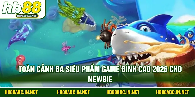 Toàn cảnh đa siêu phẩm game đỉnh cao 2026 cho newbie